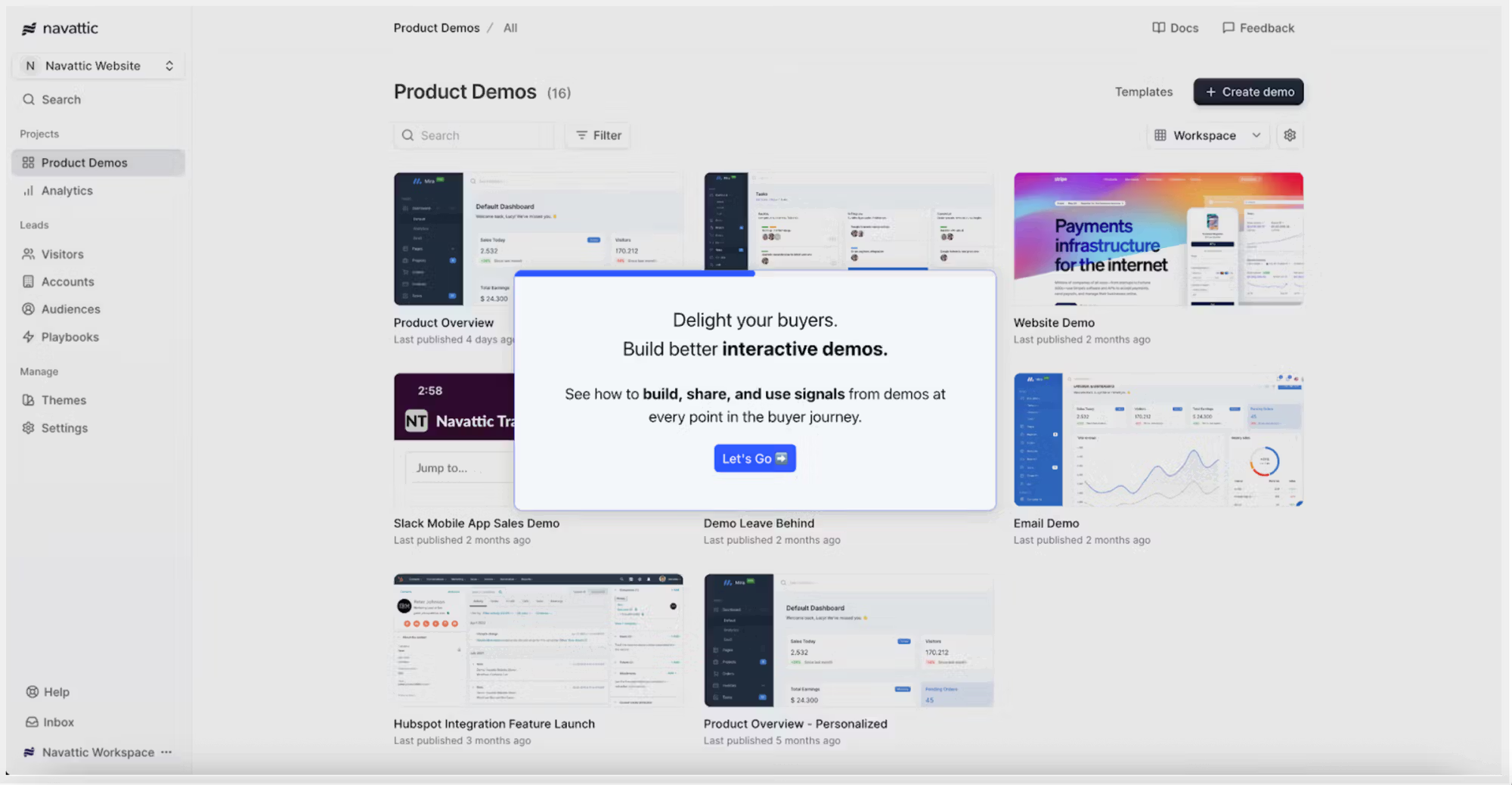 Navattic Sales Demo Software