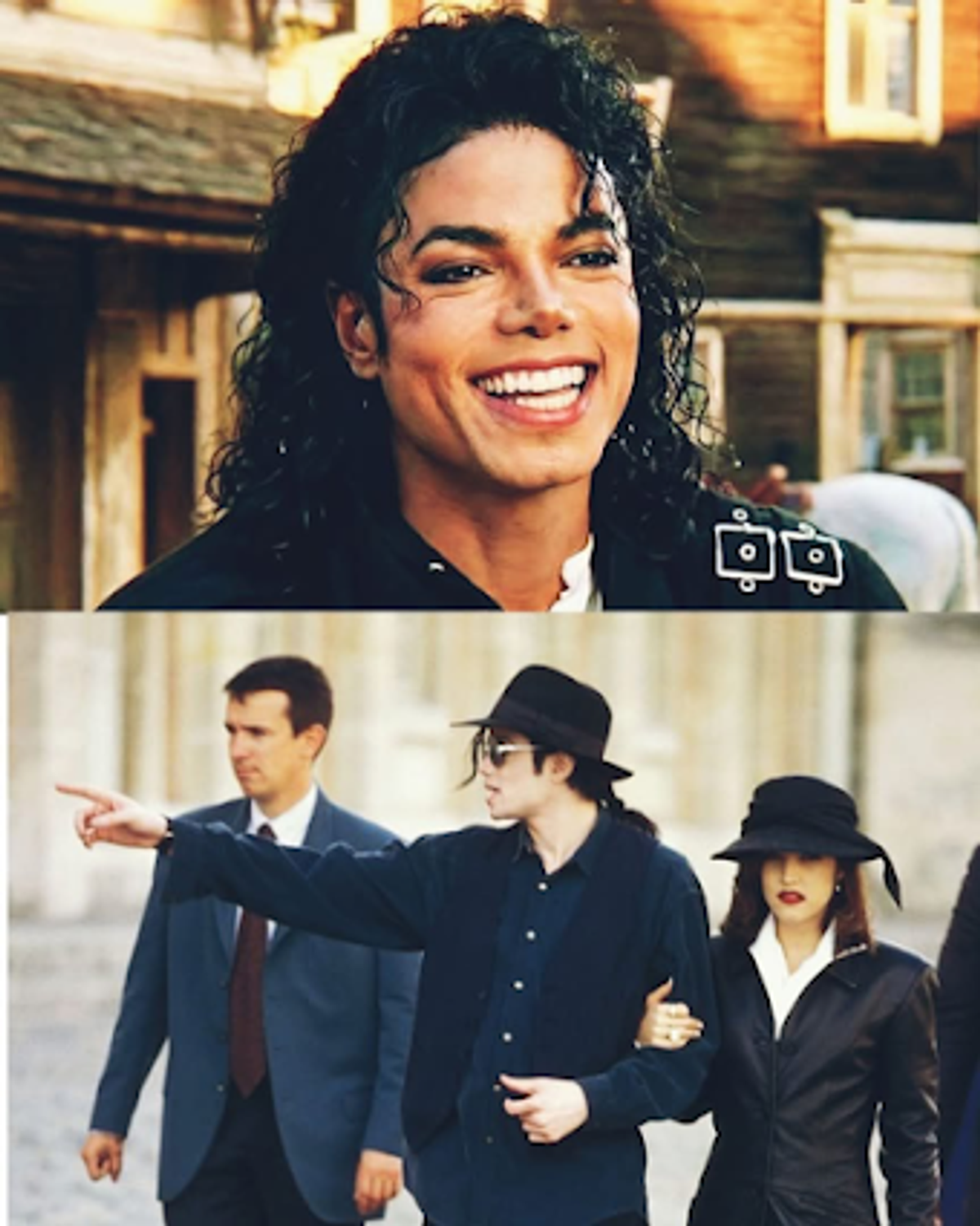 Michael Jackson and Lisa Marie Presley