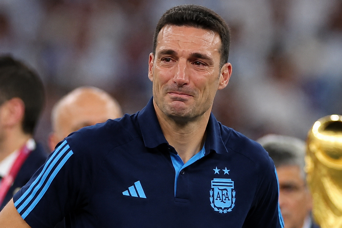 scaloni reaction world cup final