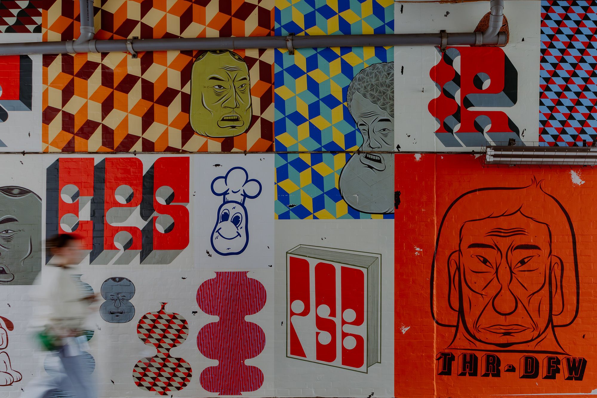 アート・デザイン・音楽 Barry McGee サンフランシスコを拠点に活動しているアーティスト〈BARRY MCGEE
