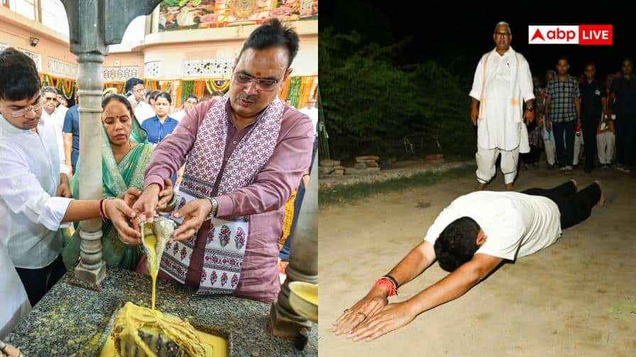 श्रीनाथजी के दरबार में नतमस्तक हुए CM भजनलाल, सप्तकोसीय परिक्रमा कर मांगी राज्य की खुशहाली