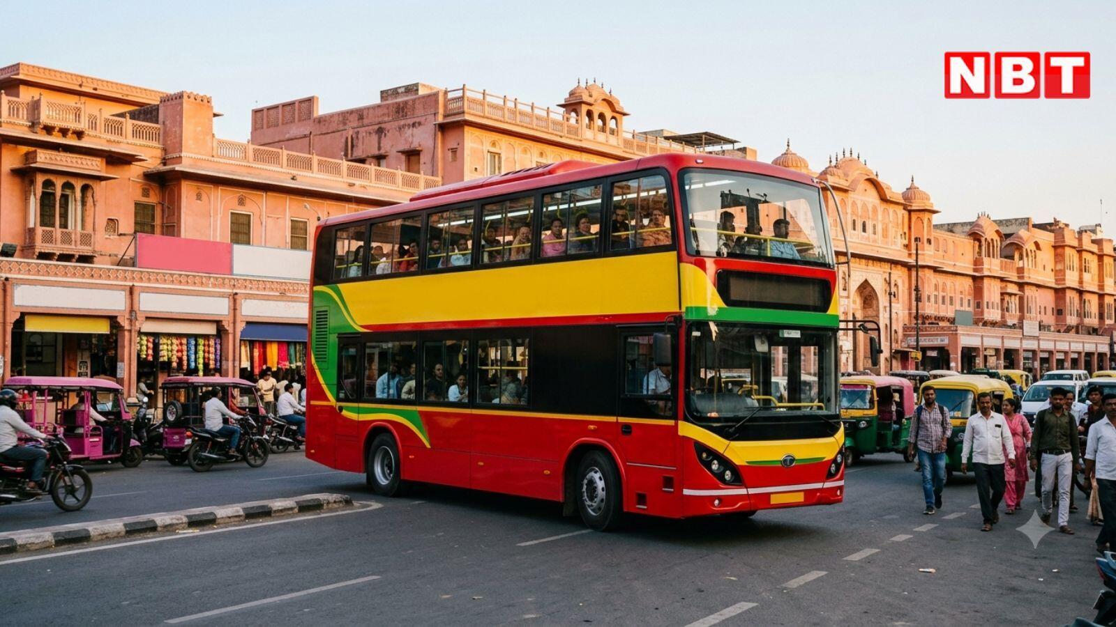 राजस्थान में पहली बार एंट्री लेंगी डबल-डेकर बसें, पांच शहरों का होगा एक 'कंट्रोलर', जानें क्या है सरकार का प्लान
