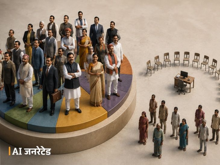 ओबीसी में जाट सबसे ताकतवर, 22 हजार परिवार राजनीति-नौकरी में: गुर्जर दूसरे नंबर पर, सपेरा जाति की कोई हिस्सेदारी नहीं; पहली बार राजस्थान की 92 जातियों की स्थिति - Rajasthan News