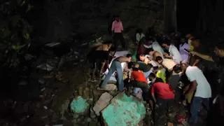 राजस्थान: अजमेर के किशनगढ़ में बारिश से घर गिरा, तीन लोग मलबे में दबे - rajasthan house collapses due to rain in ajmer kishangarh three people trapped under the debris
