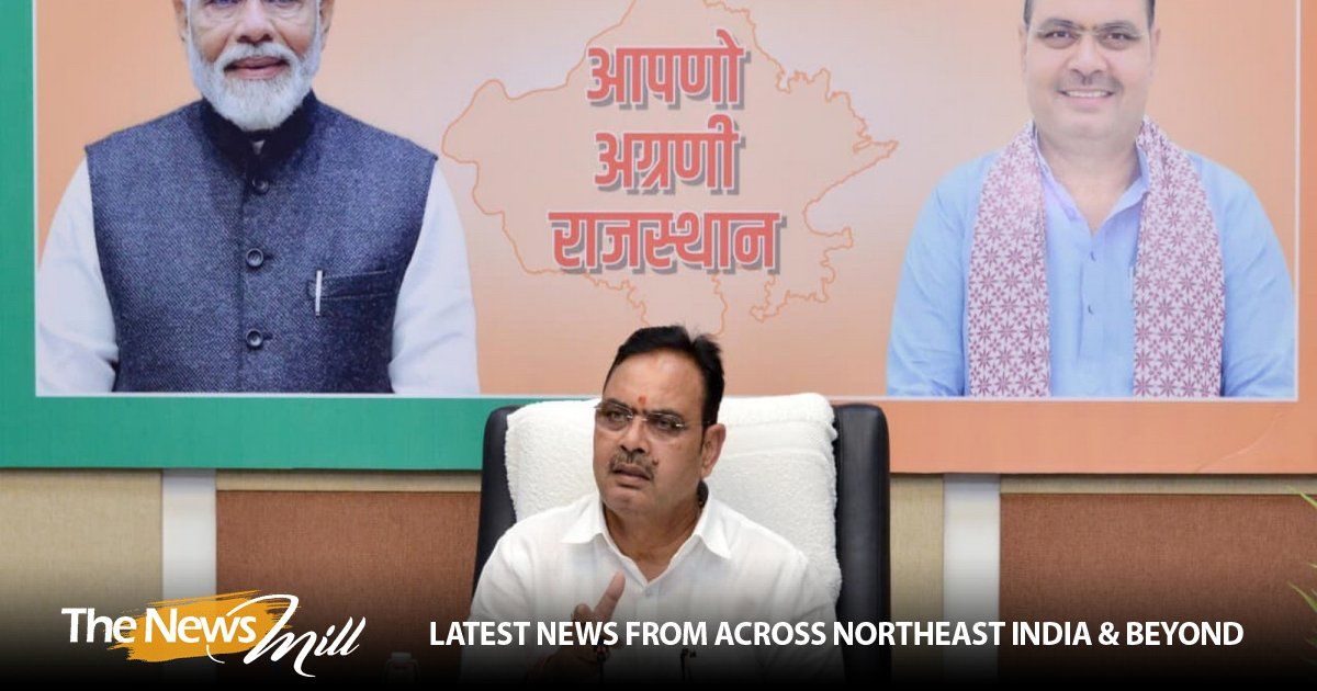 राजस्थान के मुख्यमंत्री भजन लाल शर्मा ने अपराध नियंत्रण जवाबदेही लागू की