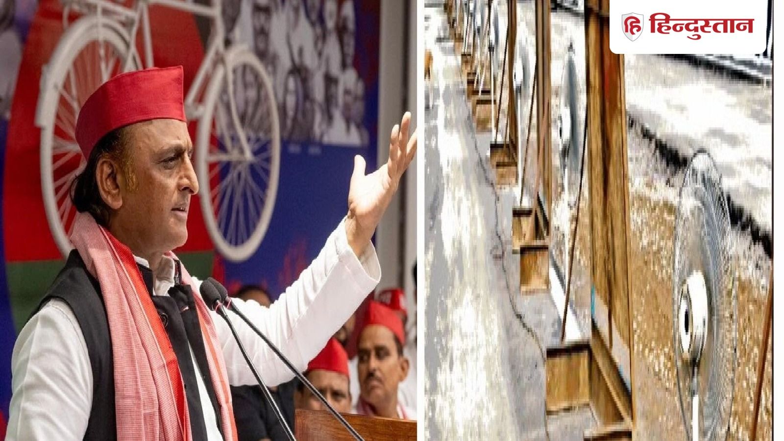 लखनऊ-कानपुर एक्सप्रेसवे पर मरम्मत सुखाने को लगे पंखे, अखिलेश ने VIDEO शेयर कर किया तंज