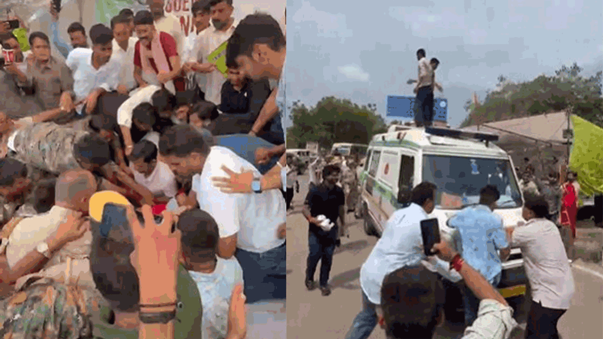 छात्रसंघ चुनाव: पुलिस कार्रवाई पर छात्रों का विरोध