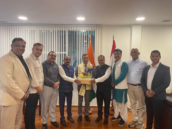 थाईलैंड में भारतीय राजदूत से मिला व्यापारिक प्रतिनिधिमंडल: जयपुर-बैंकॉक डायरेक्ट फ्लाइट की मांग, वीजा नियमों का मुद्दा उठा - Jaipur News