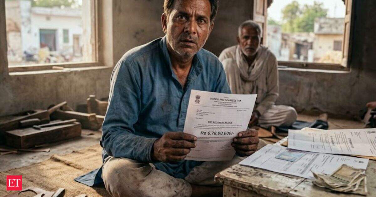 15,000 रुपये प्रति माह कमाने वाले राजस्थान के फुटवियर कारीगर को 6 करोड़ रुपये का कर नोटिस मिला: 6.7 करोड़ रुपये जीएसटी बकाया वाली एक फर्जी टीएन निर्यात फर्म को उसके पैन का उपयोग करके पंजीकृत किया गया था