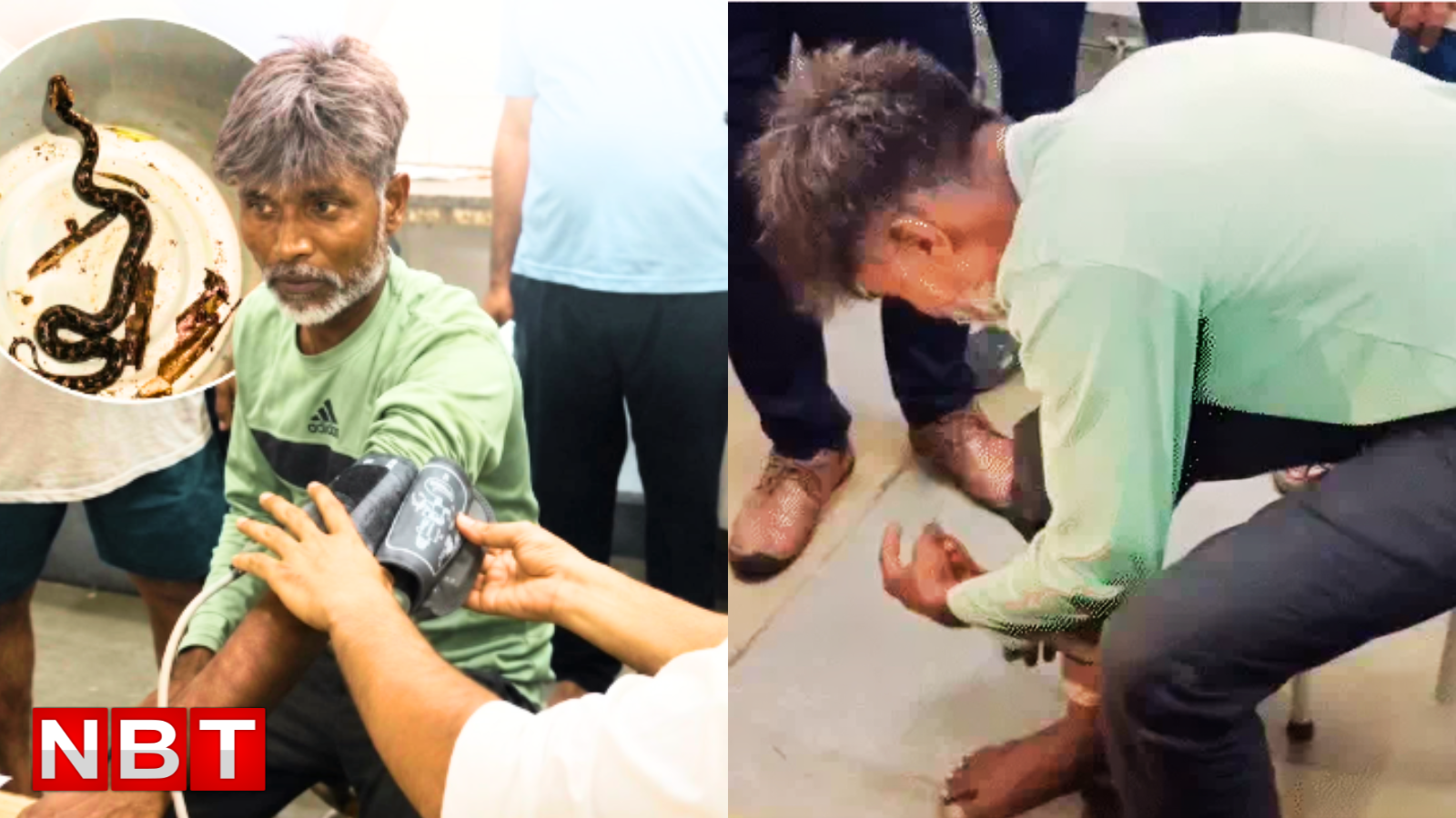 अजगर के काटने पर डॉक्टर्स को हुई थी हैरानी, तुरंत किया गया इलाज
