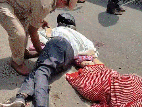 बेटे का जन्मदिन मनाने के लिए जा रहे दंपत्ति को ट्रक ने मार डाला: कोटा में इंतजार कर रहे परिवार को मिली मौत की खबर - राजस्थान समाचार