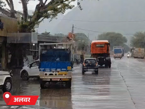राजस्थान में मानसून की वापसी: 24 जिलों में अलर्ट, तापमान 41 डिग्री के पार तीन जिलों में