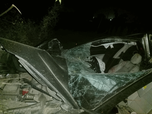 जैसलमेर-ऊंट से टकराकर 5 बार पलटी SUV, मेजर की मौत:  MP के रहने वाले थे, एक महीने पहले हुई थी शादी; 2 लेफ्टिनेंट घायल - Jaisalmer News