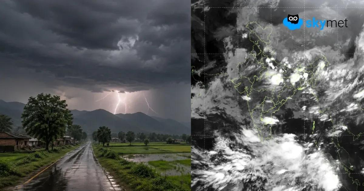 उत्तर प्रदेश में भारी बारिश