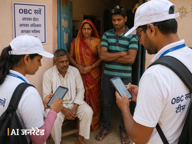 ओबीसी सर्वे में जोधपुर 17वें नंबर पर: संभाग में जैसलमेर, बाड़मेर और फलोदी से भी पीछे; अब तक 73 प्रतिशत काम पूरा - Jodhpur News