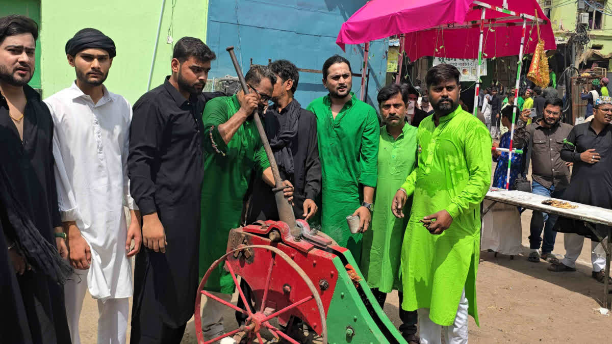 अजमेर में मोहर्रम का अशूरा, हाईदोस की परंपरा निभाई