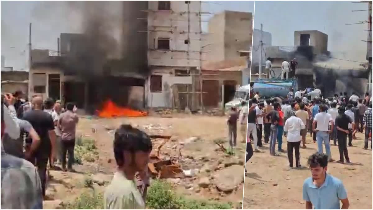 बड़ा हादसा : जयपुर के पटाखा फैक्ट्री में भीषण आग लगने से 7 लोगों की मौत, 1 गंभीर घायल