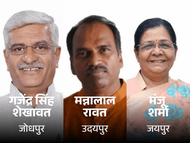 राजस्थान में 13 नई लोकसभा सीटें बनाने की तैयारी:  जयपुर-जोधपुर सहित 6 सीटों के तीन-तीन टुकड़े करने का प्रस्ताव, इनमें 4 बीजेपी की - Jaipur News