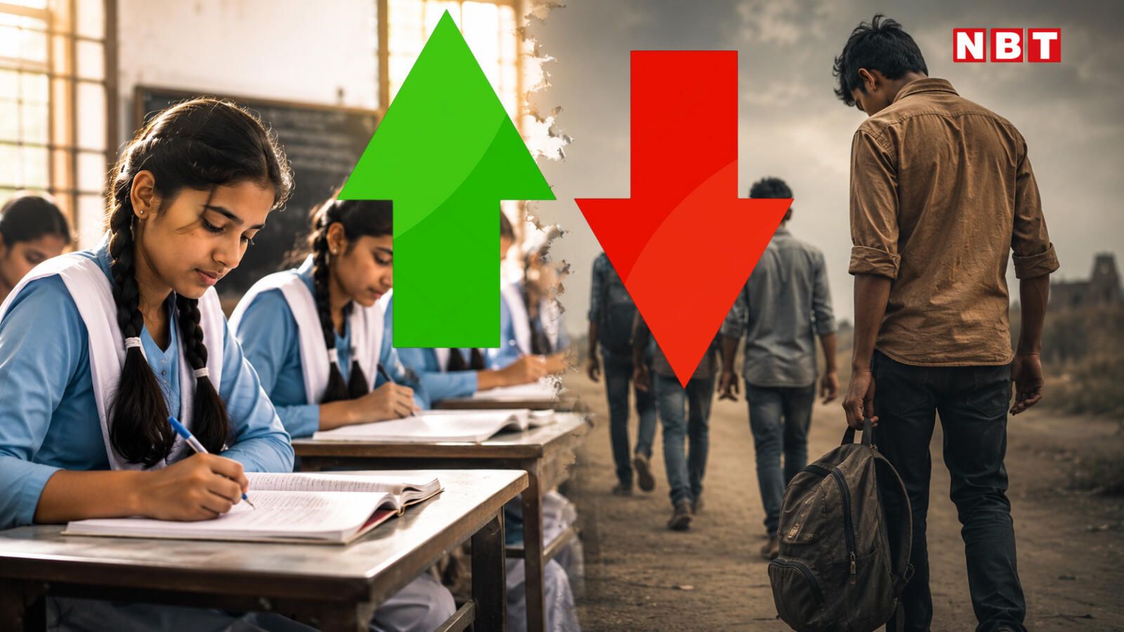 राजस्थान में क्यों कम हो रहा लड़कों का स्कूल से मोहभंग? लगातार तीसरे साल लड़कों का ड्रॉपआउट रेट लड़कियों से ज्यादा