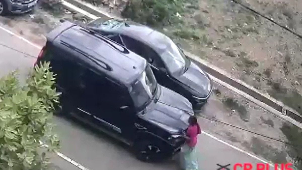 पहले गाड़ियों में की तोड़फोड़, फिर चढ़ा दी कार... उदयपुर में महिला की कुचल कर हत्या- CCTV