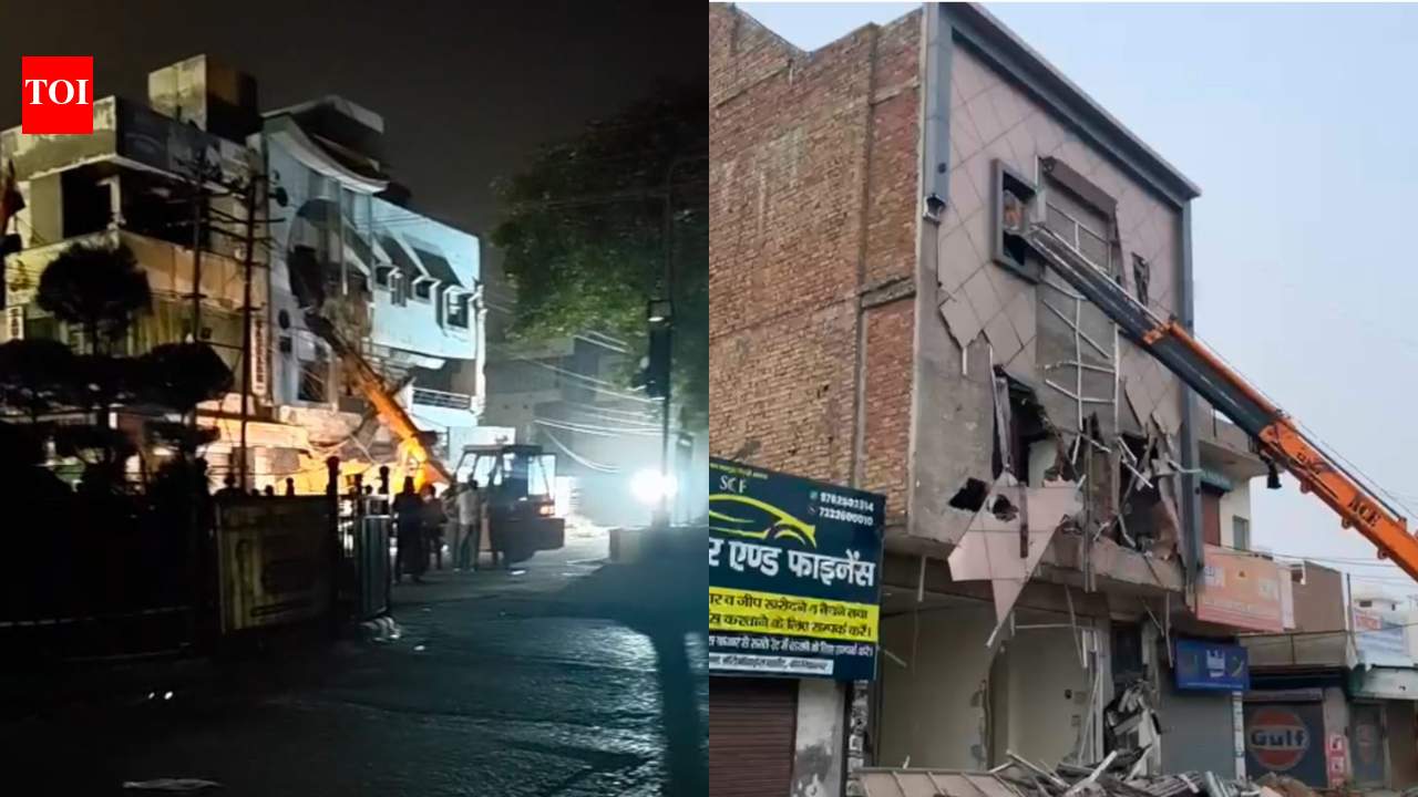 13 वर्षीय लड़की के अपहरण और यौन शोषण मामले के बाद राजस्थान के श्री गंगानगर में 3 होटल ध्वस्त कर दिए गए