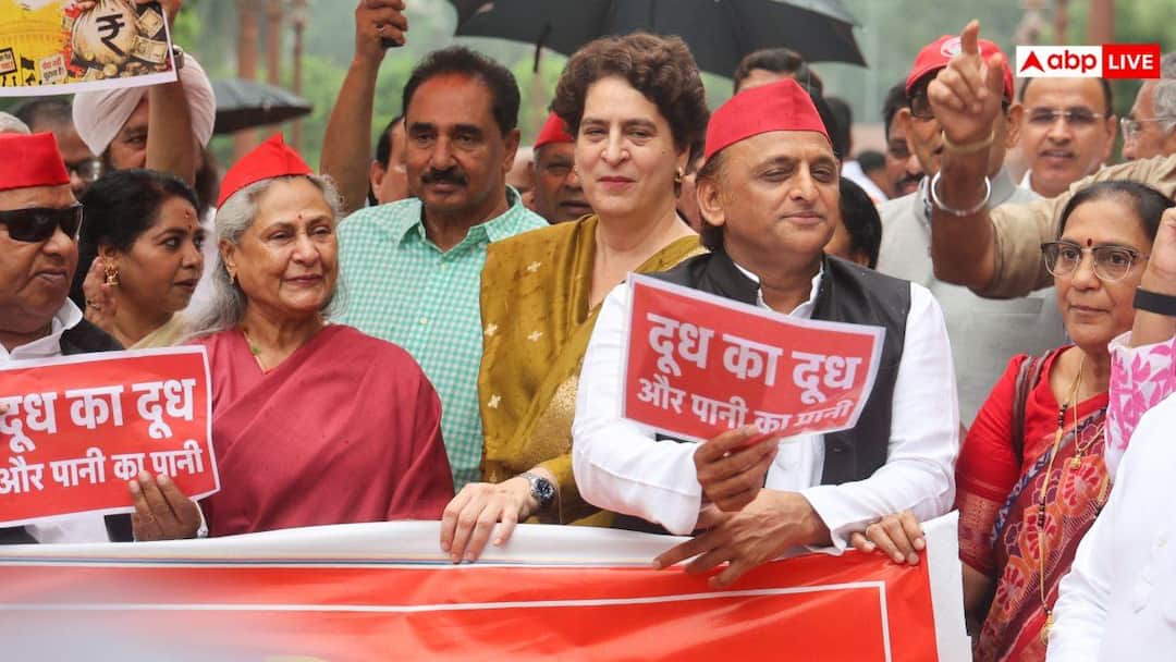 प्रियंका-अखिलेश ने यूपी के कांग्रेस नेताओं को संसद से दे दिया बड़ा संदेश, वीडियो से समझें