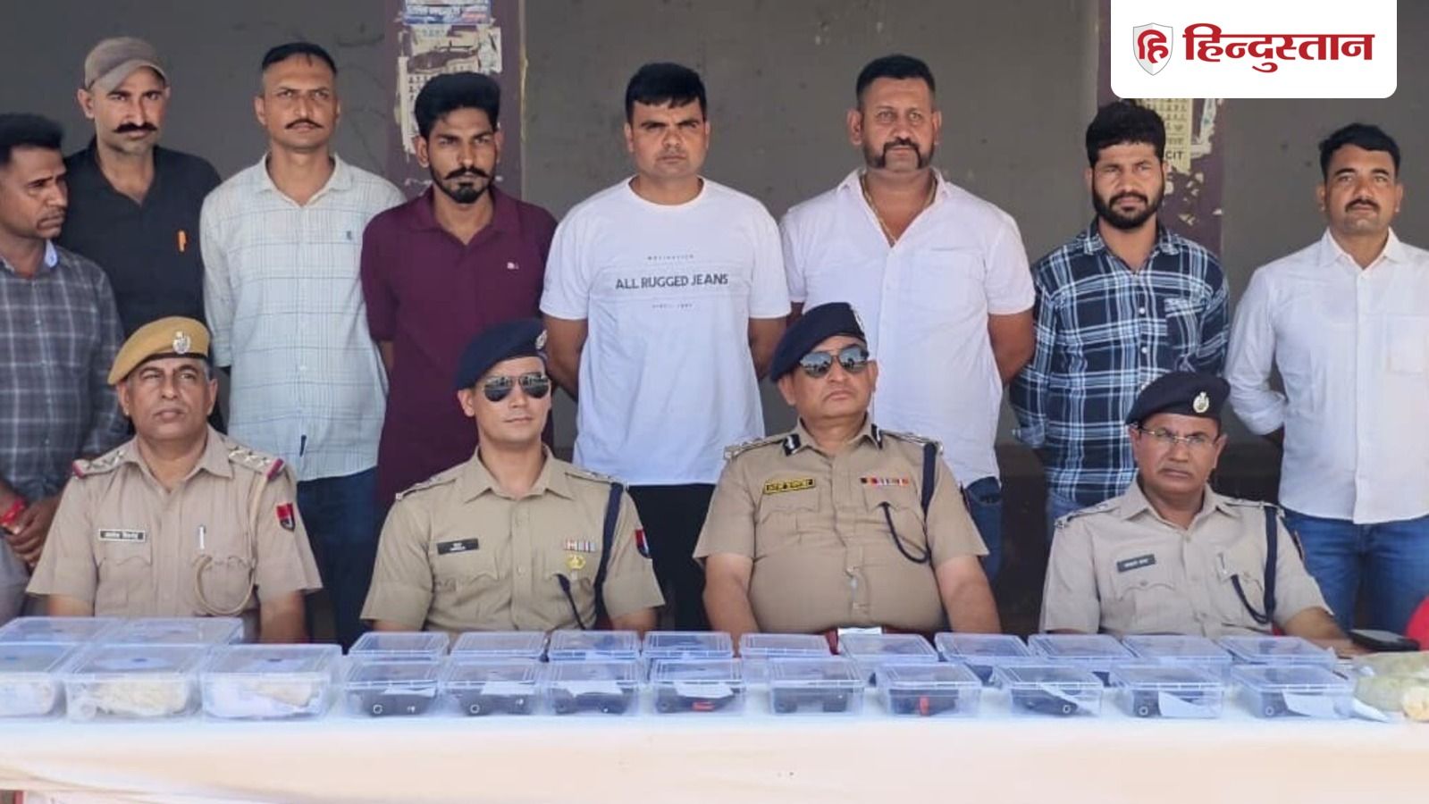 राजस्थान में अपराधियों की शामत; 20 दिन में 1,624 हार्डकोर अपराधी दबोचे