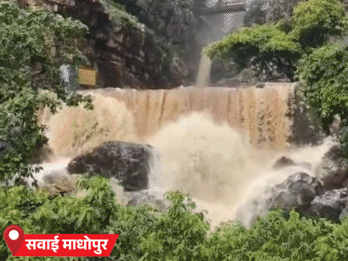 राजस्थान में भारी बारिश की चेतावनी: जयपुर और अजमेर में 2 इंच तक हुई बरसात