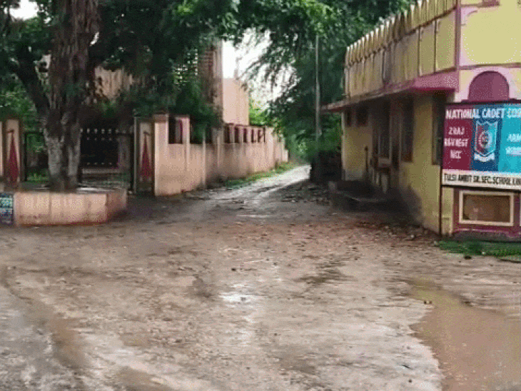 उदयपुर में आज बारिश का येलो अलर्ट: सुबह कानोड़ क्षेत्र में एक घंटे तक हुई बरसात, सेमारी में 2 इंच पानी गिरा - Udaipur News