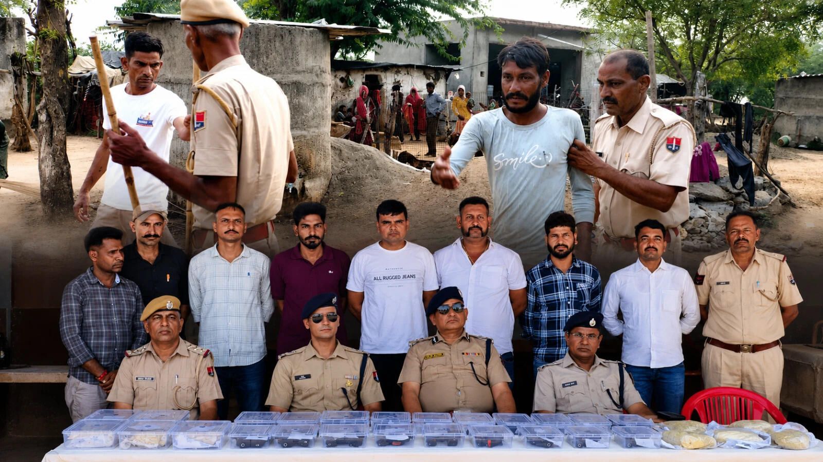 20 दिन में 1 हजार 624 हार्डकोर बदमाश गिरफ्तार, राजस्थान में शुरू हुआ पुलिस का 'सिंघम' एक्शन
