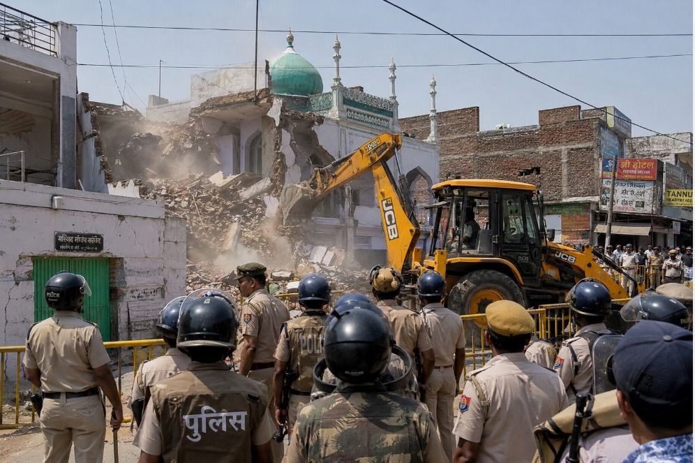 जयपुर, 8 जून 2026। राजस्थान की राजधानी जयपुर में सोमवार को जयपुर विकास प्राधिकरण (JDA) ने नंदपुरी अंडरपास के पास अतिक्रम