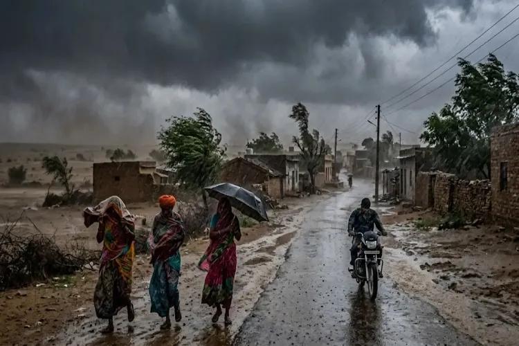 राजस्थान में शुष्क मौसम की संभावना: मानसून कमजोर