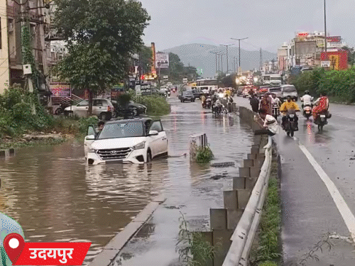 राजस्थान में मानसून एक्टिव: 4 जिलों में बारिश, 25 जिलों में अलर्ट