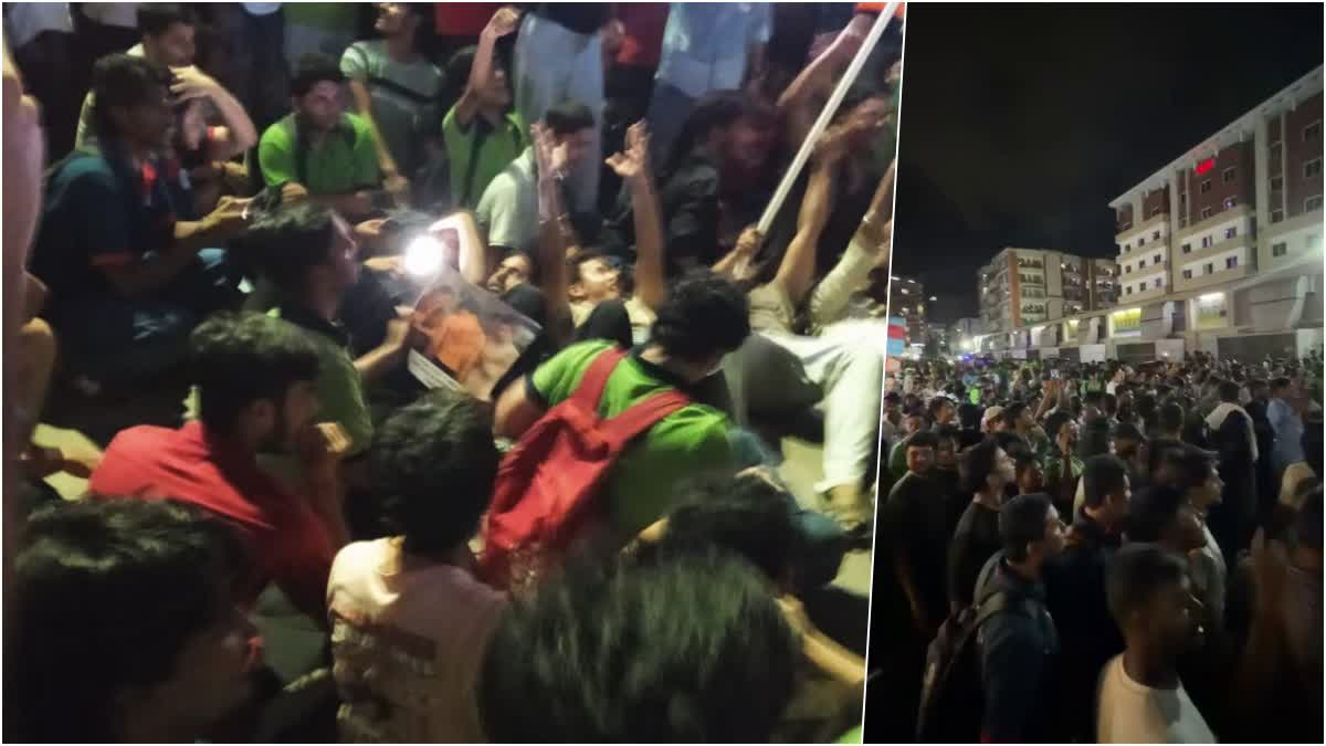नीट पेपर लीक और दिल्ली में लाठीचार्ज के विरोध में दिखा कोटा का आक्रोश