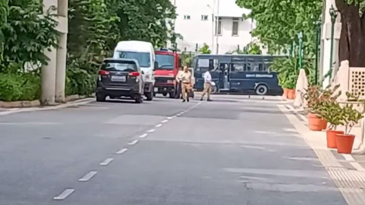 राजस्थान हाईकोर्ट को फिर से मिली बम से उड़ाने की धमकी, सुरक्षा व्यवस्था की जाँच