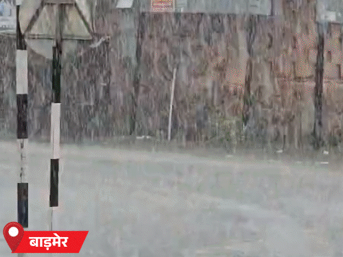 जयपुर-जोधपुर समेत 6 जिलों में बारिश: बाड़मेर में बिजली गिरने से युवक की मौत; जैसलमेर के रामदेवरा में आया रेत का बवंडर - Jaipur News