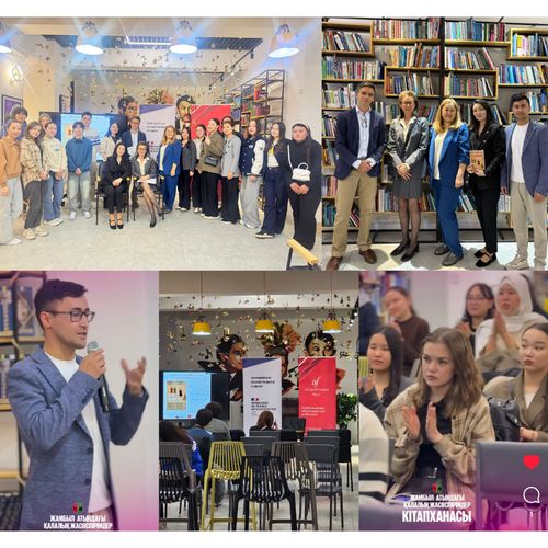 Zhambyl City Youth Library in Almaty