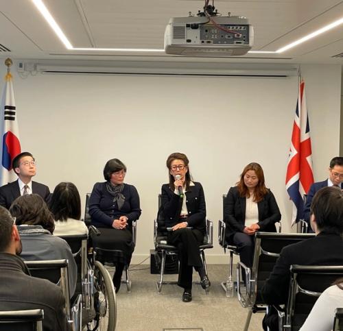 Book talk at the Embassy of the Republic of Korea in the UK