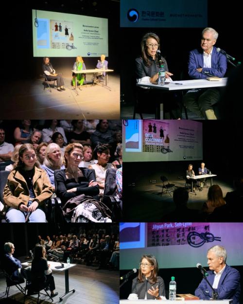 Booktalk at Korean Cultural Center in Paris
