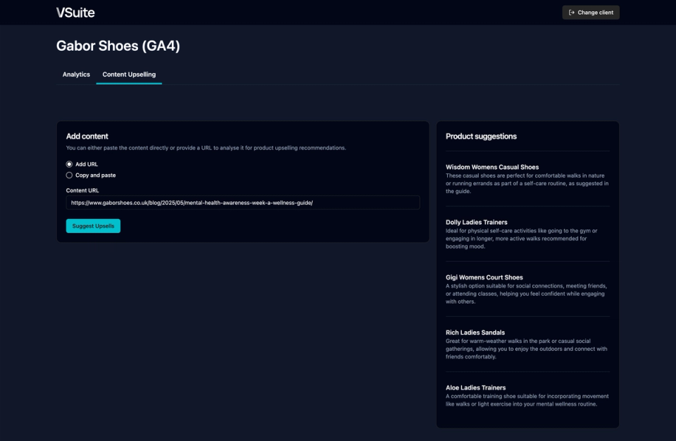 Content Upselling Content Upselling