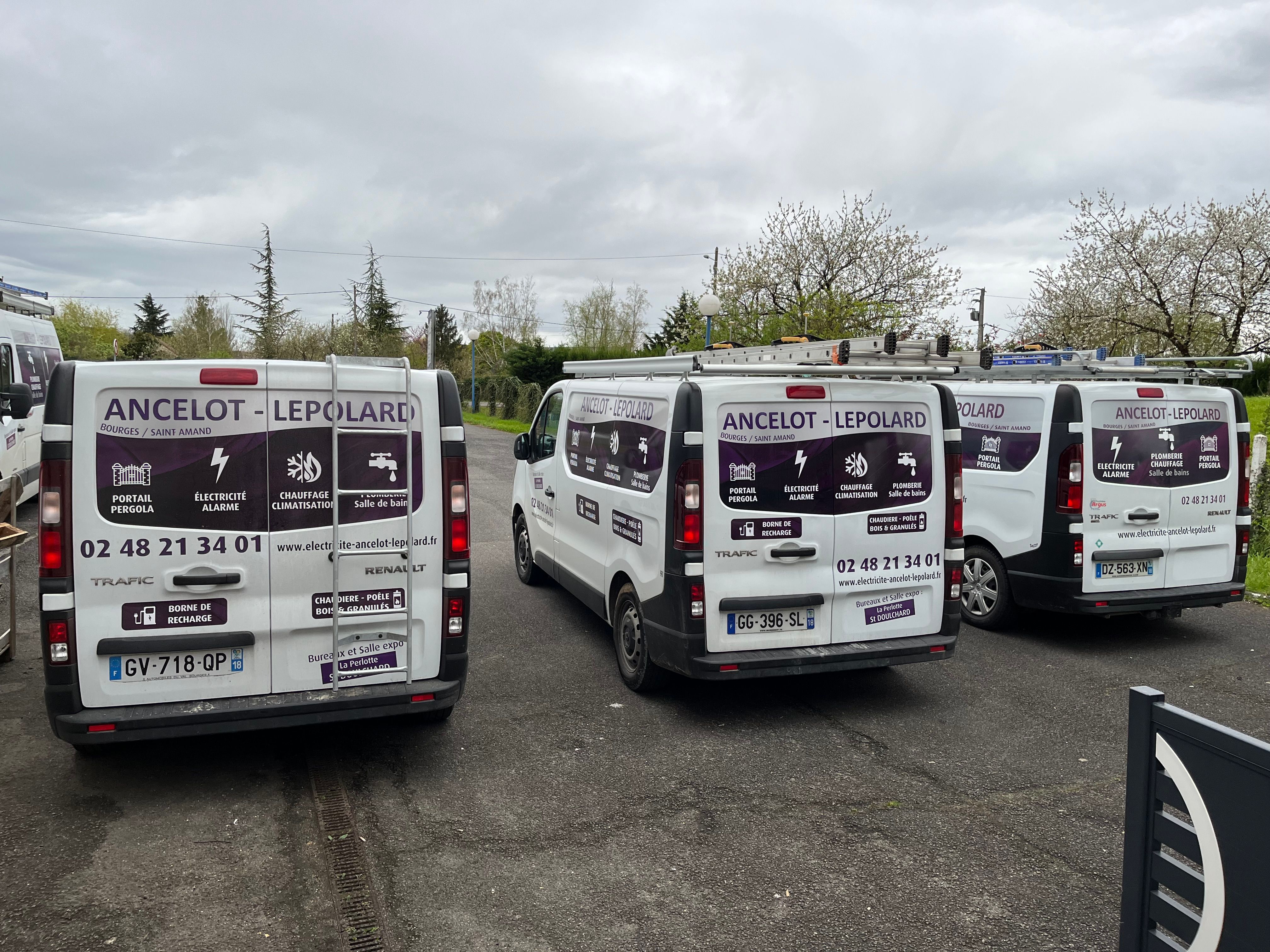 Véhicules utilitaires de l'entreprise