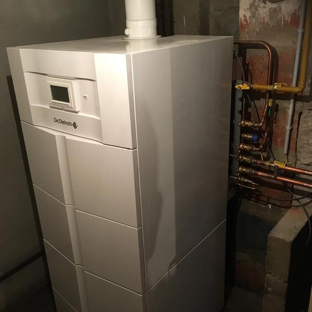 Installation chaudière De Dietrich