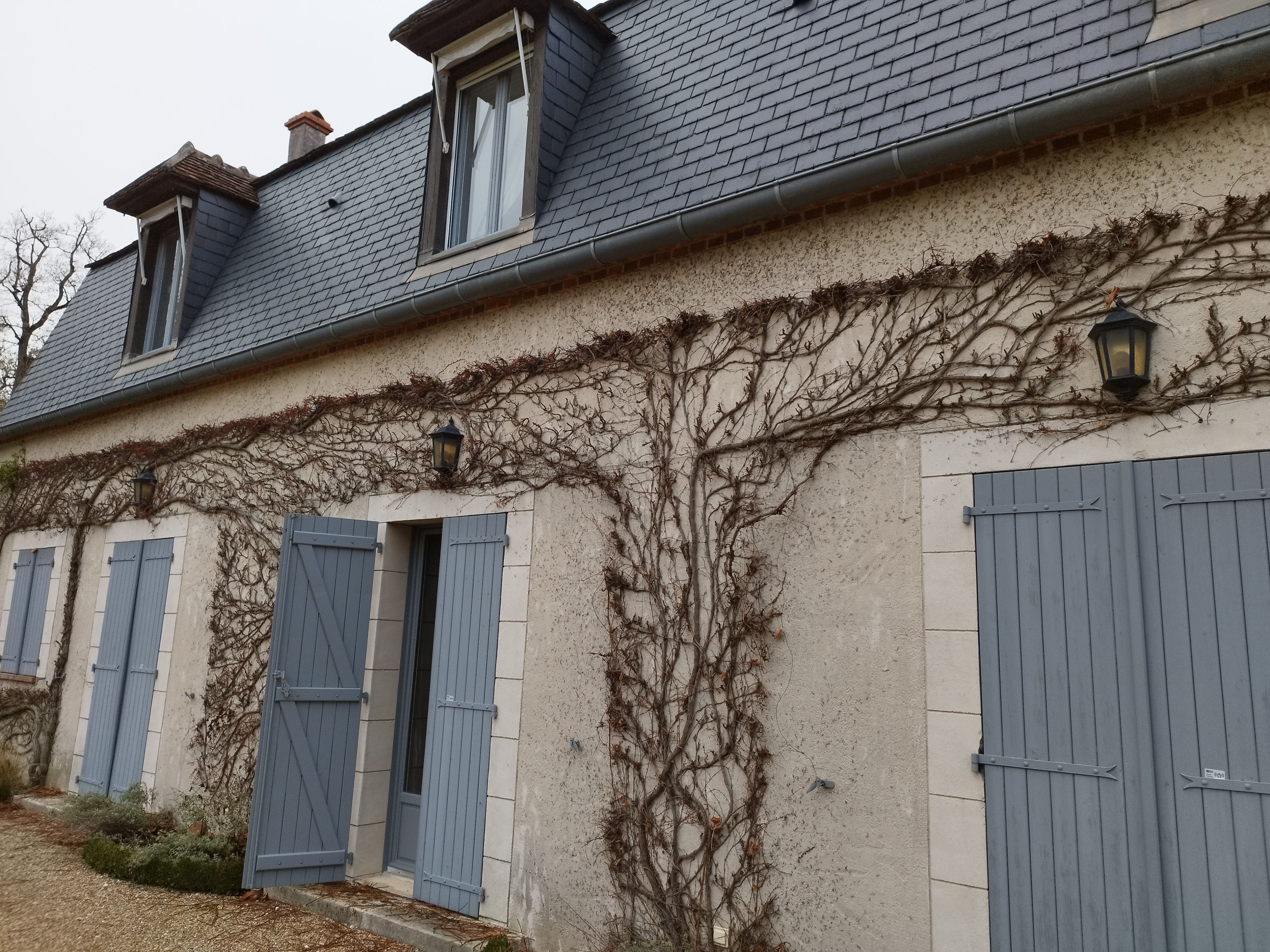 Eclairage exterieur maison Roger Pradier