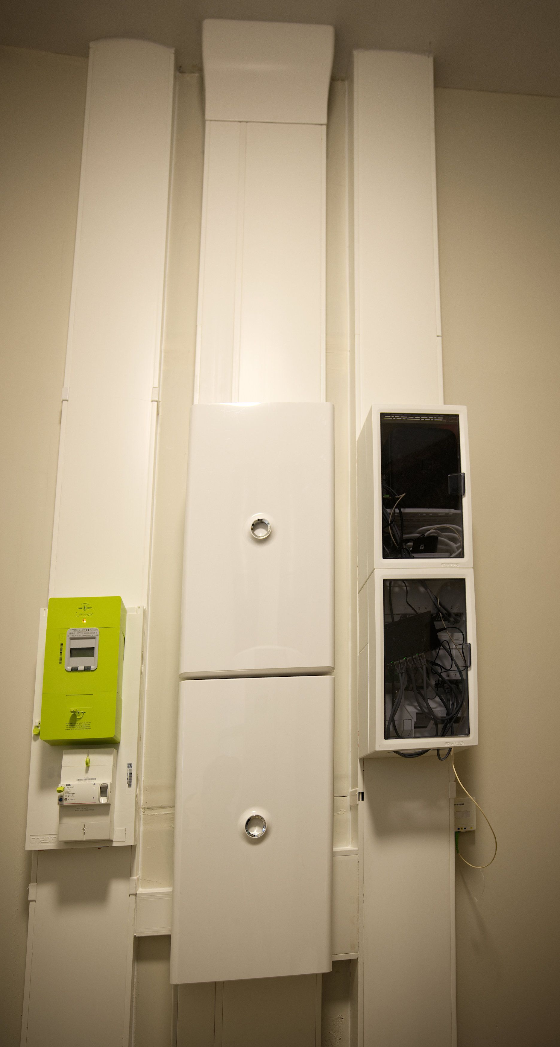 Coffret communication et compteur Linky