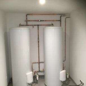 Double chauffe-eau installé