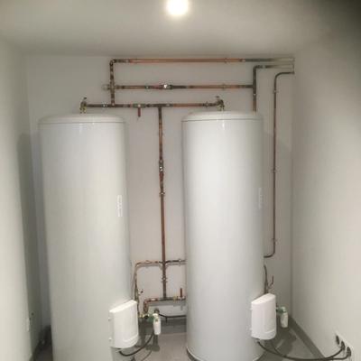 Double chauffe-eau installé