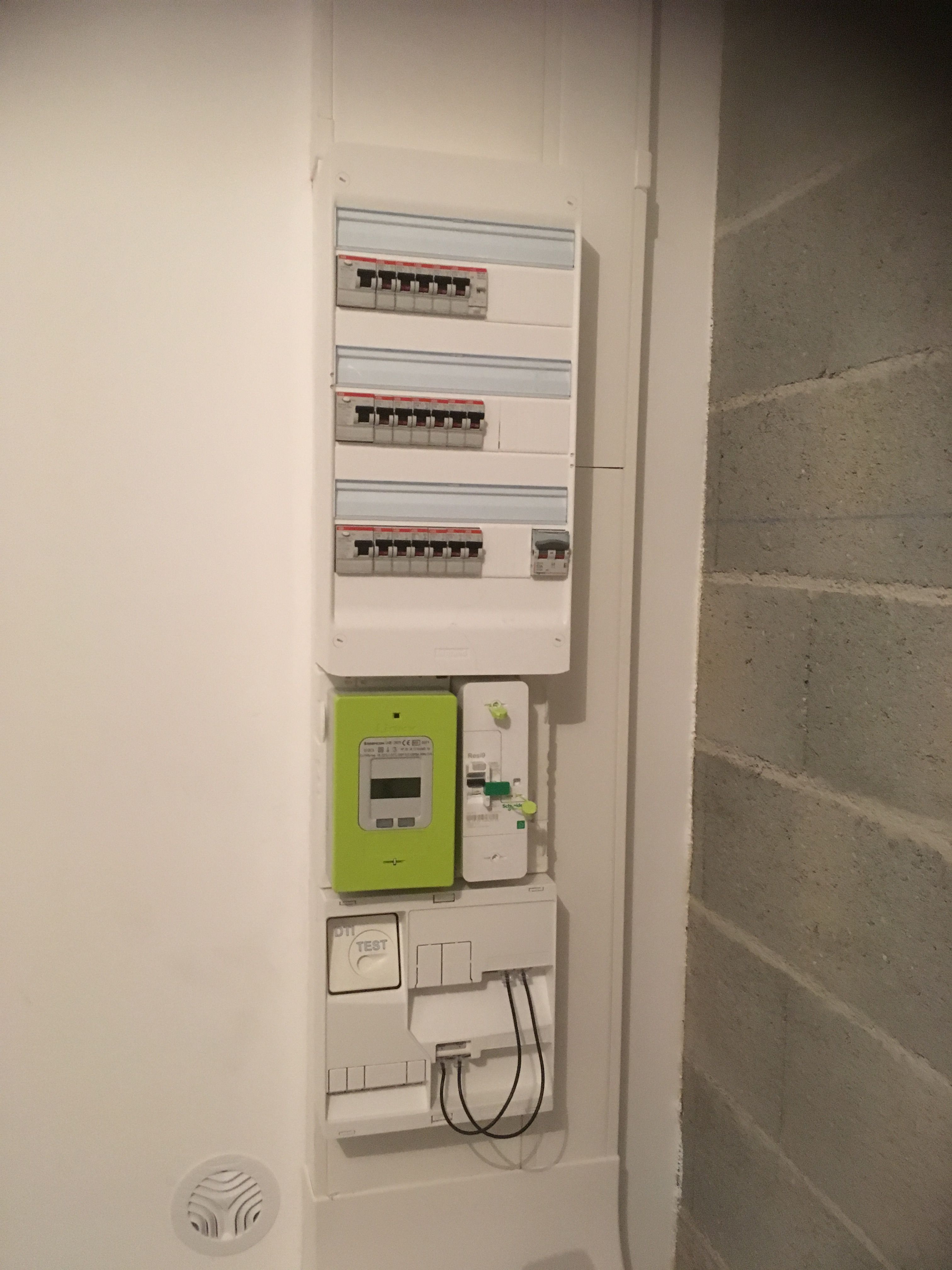 Installation tableau électrique domestique