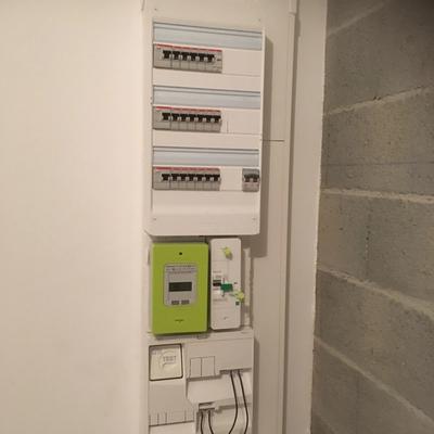 Installation tableau domestique