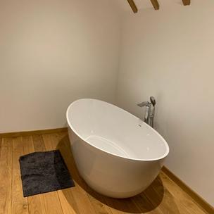 Baignoire îlot design