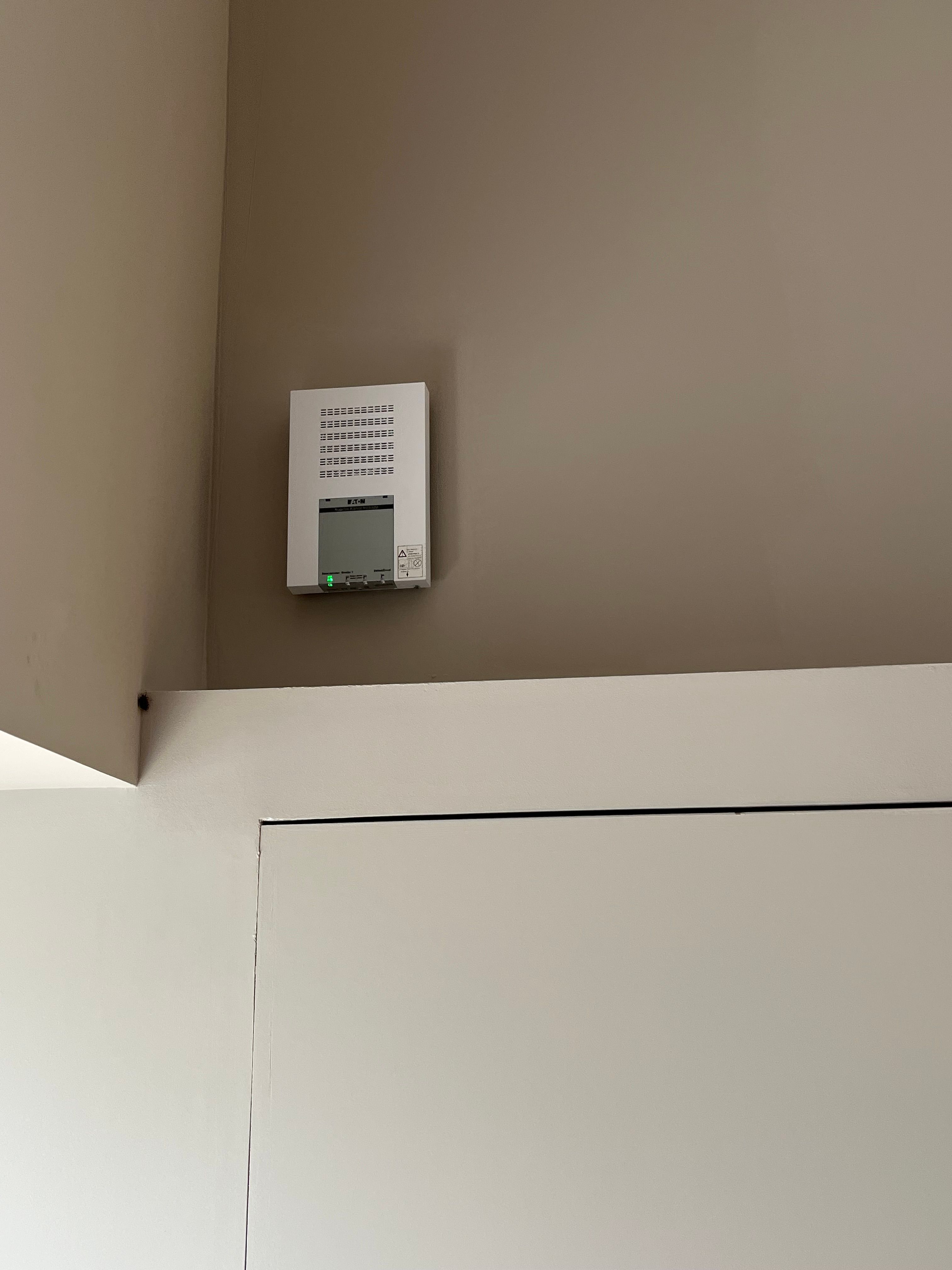 Alarme incendie type 4 salle de réception
